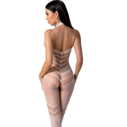 PASSION - BS100 BODYSTOCKING BLANCO TALLA ÚNICA - CandyHot - Foto 2