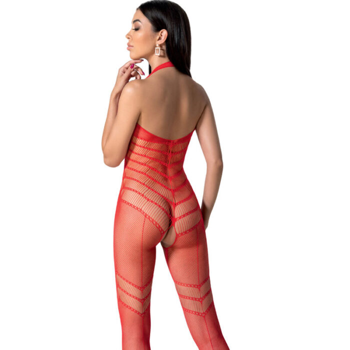 PASSION - BS100 BODYSTOCKING ROJO TALLA ÚNICA - CandyHot - Foto 2