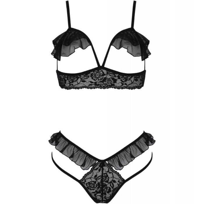 PASSION - DOLLY SET DOS PIEZAS NEGRO L/XL - CandyHot - Foto 3