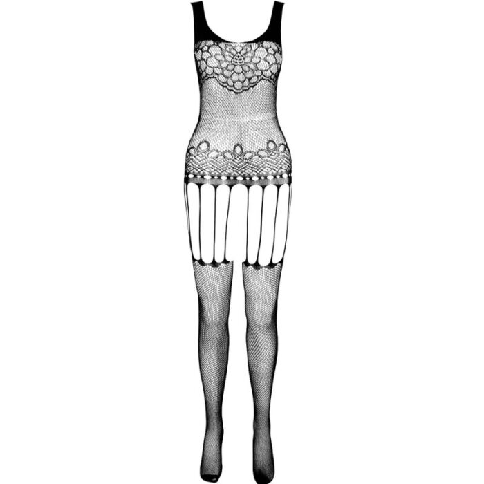 PASSION - ECO COLLECTION BODYSTOCKING ECO BS001 NEGRO - CandyHot - Foto 3