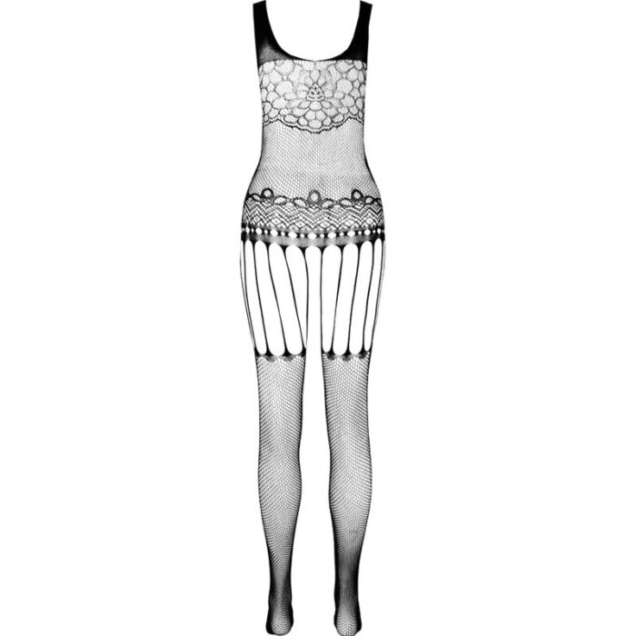 PASSION - ECO COLLECTION BODYSTOCKING ECO BS001 NEGRO - CandyHot - Foto 4