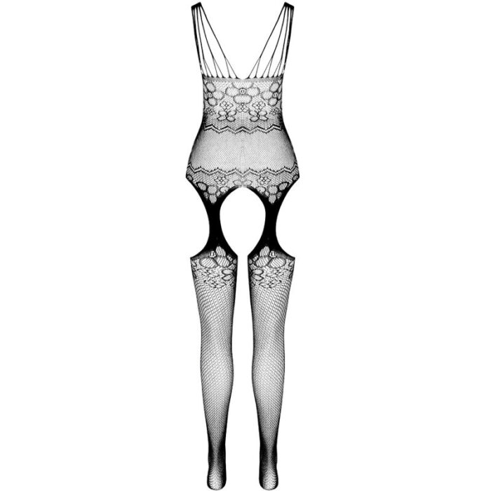 PASSION - ECO COLLECTION BODYSTOCKING ECO BS004 ROJO - CandyHot - Foto 4