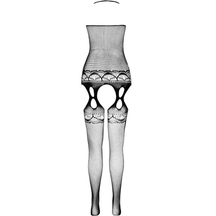 PASSION - ECO COLLECTION BODYSTOCKING ECO BS006 NEGRO - CandyHot - Foto 4