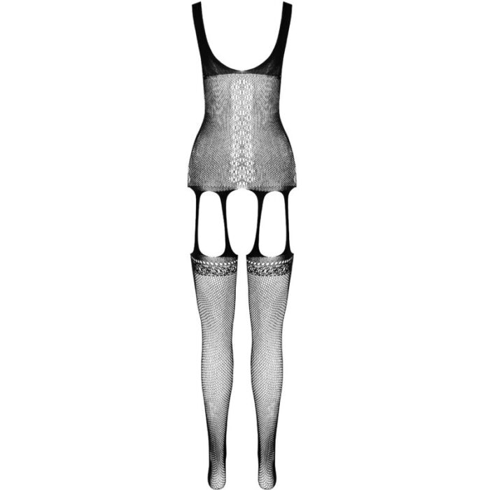 PASSION - ECO COLLECTION BODYSTOCKING ECO BS007 NEGRO - CandyHot - Foto 4