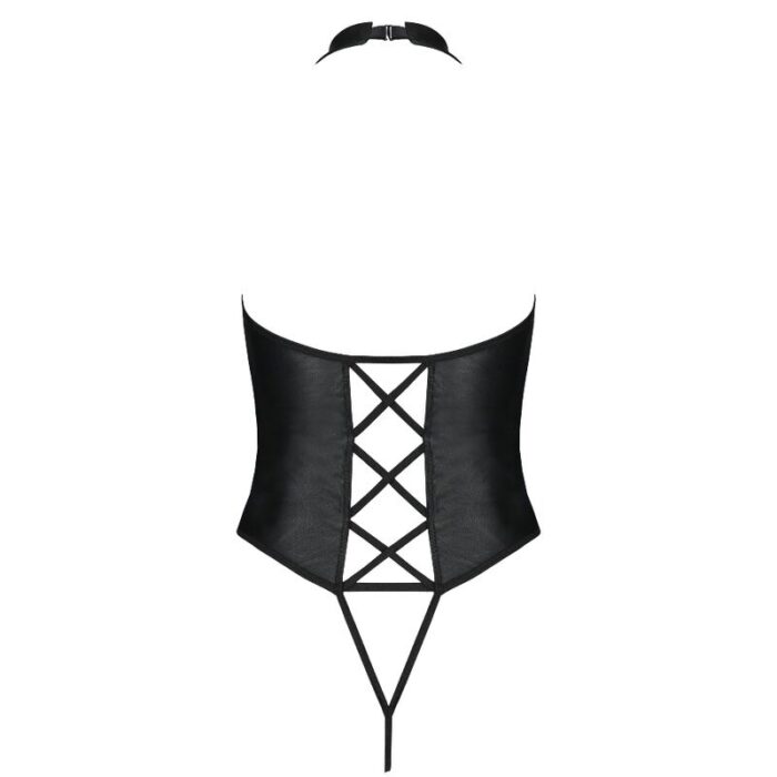 PASSION - NANCY BODY ECO LEATHER L/XL - CandyHot - Foto 4