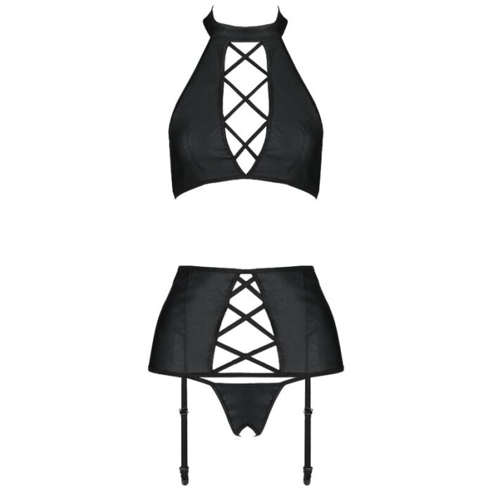 PASSION - NANCY SET CUERO ECOLOGICO S/M - CandyHot - Foto 3