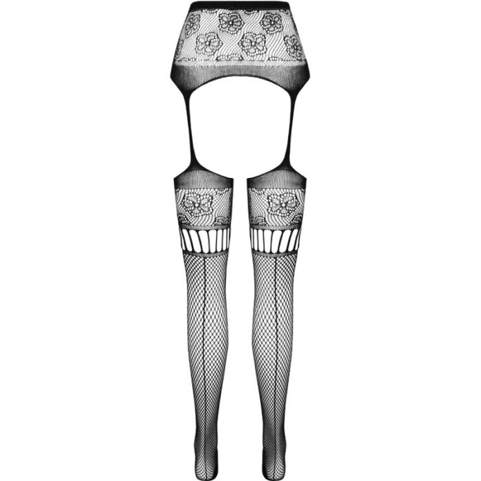 PASSION - S030 MEDIAS CON LIGUERO NEGRO TALLA ÚNICA - CandyHot - Foto 6