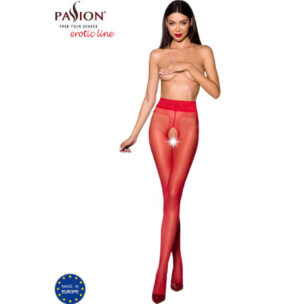 PASSION - TIOPEN 001 MEDIAS ROJO 3/4 20 DEN - CandyHot - Foto 1