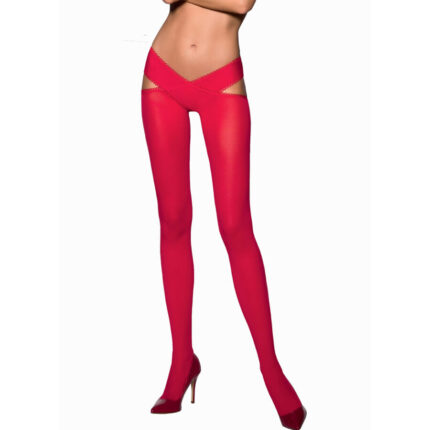 PASSION - TIOPEN 005 MEDIAS ROJO 3/4 60 DEN - CandyHot - Foto 2