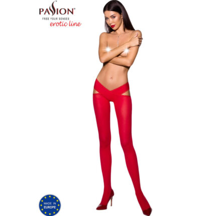 PASSION - TIOPEN 005 MEDIAS ROJO 3/4 60 DEN - CandyHot - Foto 1
