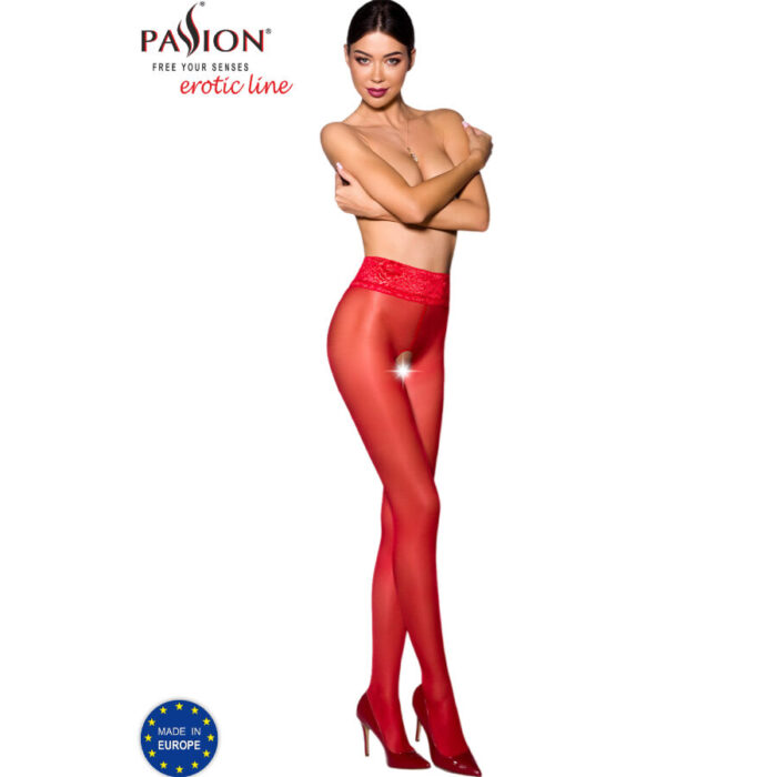 PASSION - TIOPEN 008 MEDIAS ROJO 1/2 30 DEN - CandyHot - Foto 1