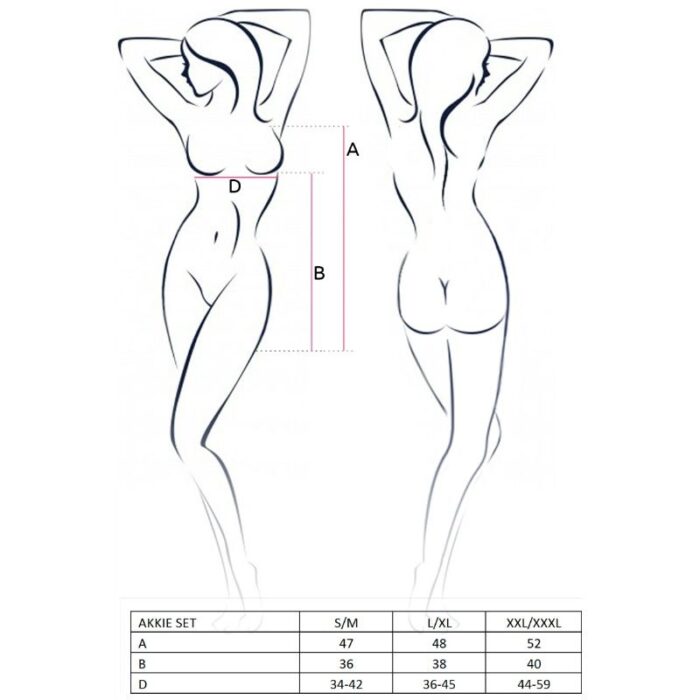 PASSION - WOMAN AKKIE SET DISFRAZ ENFERMERA L/XL - CandyHot - Foto 2