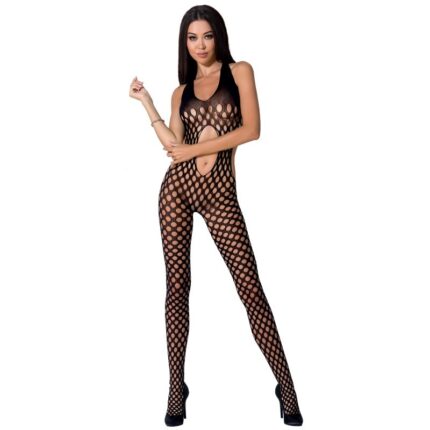 PASSION - WOMAN BS065 BODYSTOCKING NEGRO TALLA ÚNICA - CandyHot - Foto 1