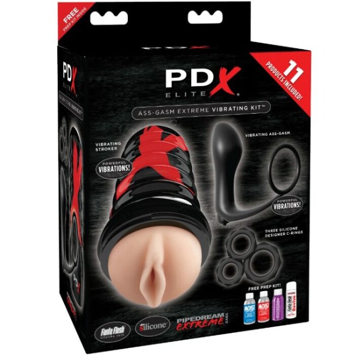 PDX ELITE - KIT ASS-GASM EXPLOSION DISEÑO VAGINA - CandyHot - Foto 3