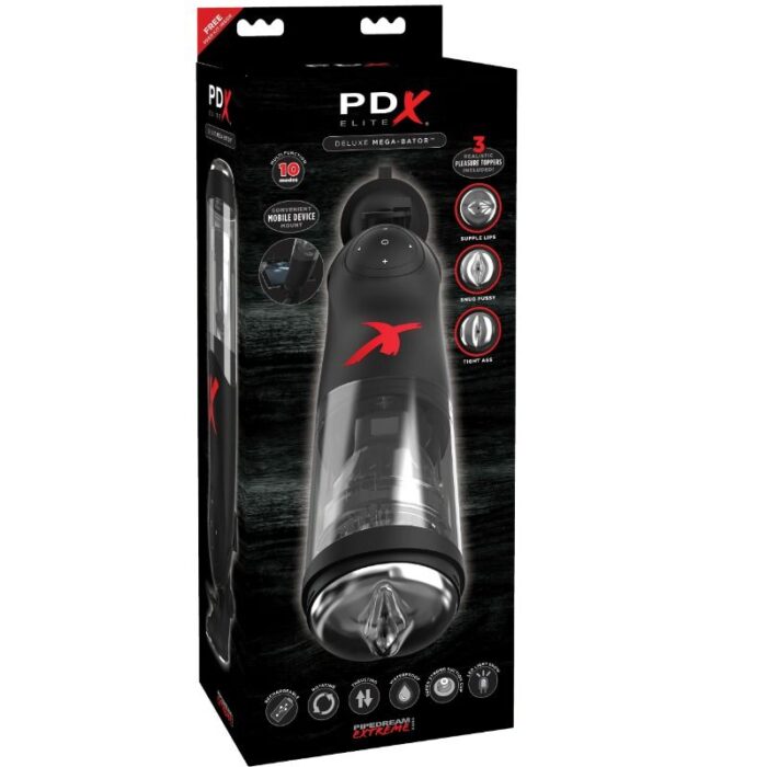 PDX ELITE - MASTURBADOR DELUXE MEGA-BATOR - CandyHot - Foto 2