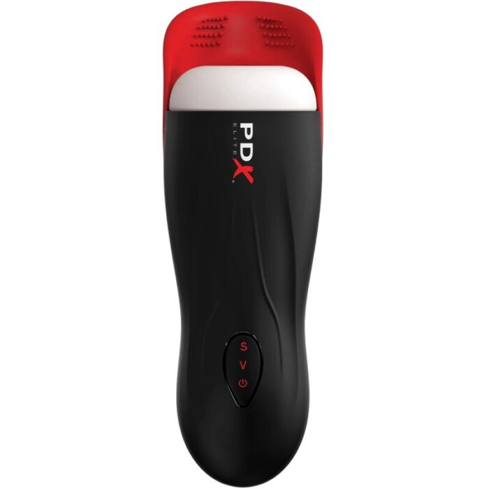 PDX ELITE - MASTURBADOR STROKER FAP-O-MATIC PRO CON BASE PARA TESTÍCULOS - CandyHot - Foto 2