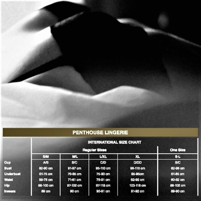 PENTHOUSE - SALUTE ME TEDDY S/M/L - CandyHot - Foto 3
