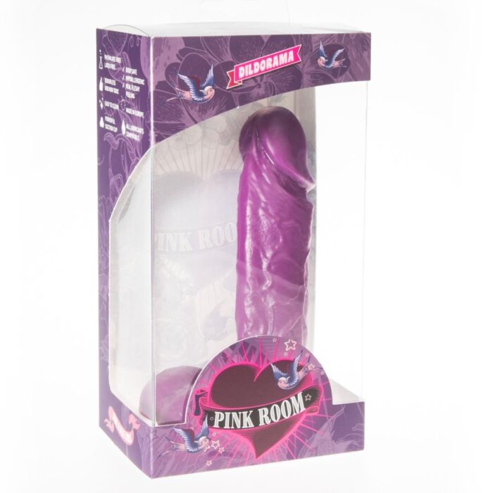 PINK ROOM - AMADEO DILDO REALÍSTICO LILA 15.5 CM - CandyHot - Foto 2