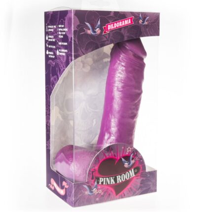 PINK ROOM - ANTON DILDO REALÍSTICO LILA 21.5 CM - CandyHot - Foto 2