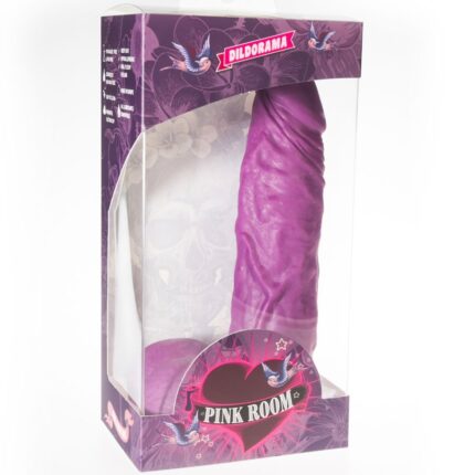 PINK ROOM - CHEMS DILDO REALÍSTICO LILA 20 CM - CandyHot - Foto 2