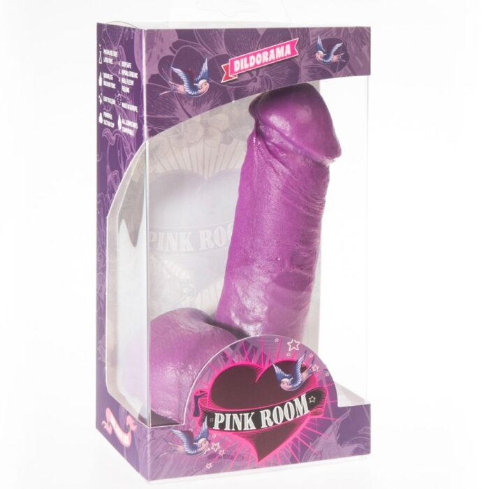 PINK ROOM - NAO DILDO REALÍSTICO LILA 16 CM - CandyHot - Foto 2