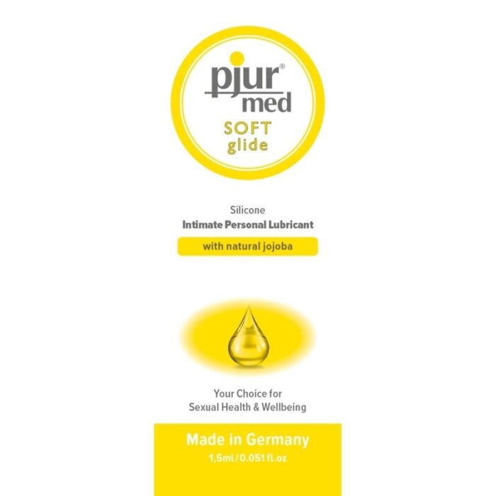 PJUR - MED SOFT GLIDE LUBRICANTE SILICONA 1.5 ML - CandyHot - Foto 1