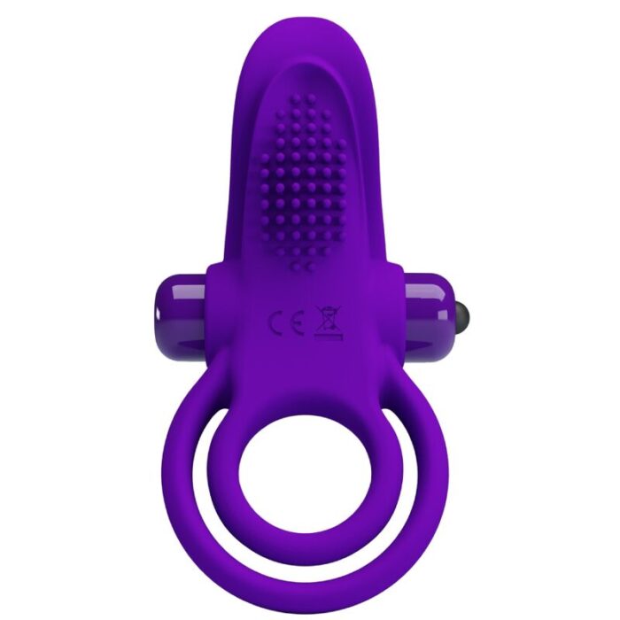 PRETTY LOVE - ANILLO VIBRADOR PARA PENE MORADO - CandyHot - Foto 2
