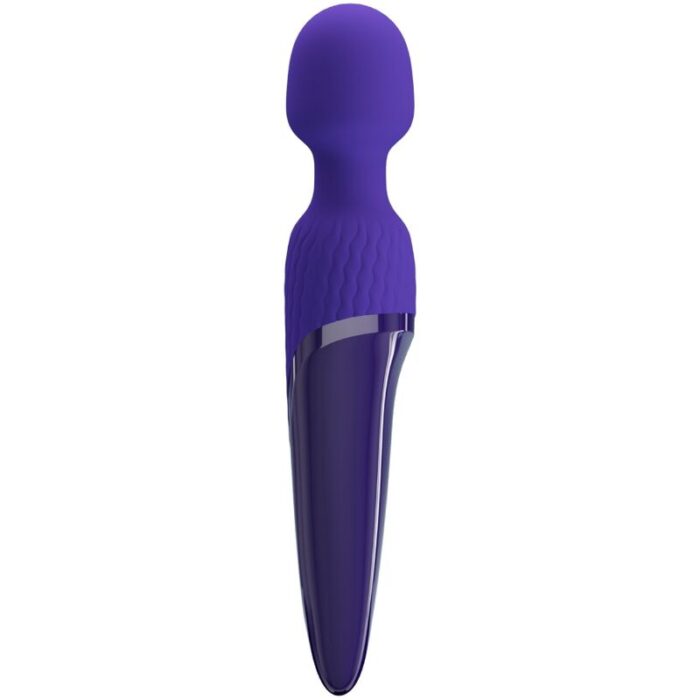 PRETTY LOVE - ANTONY YOUTH VIBRADOR WAND EFECTO CALOR VIOLETA - CandyHot - Foto 2