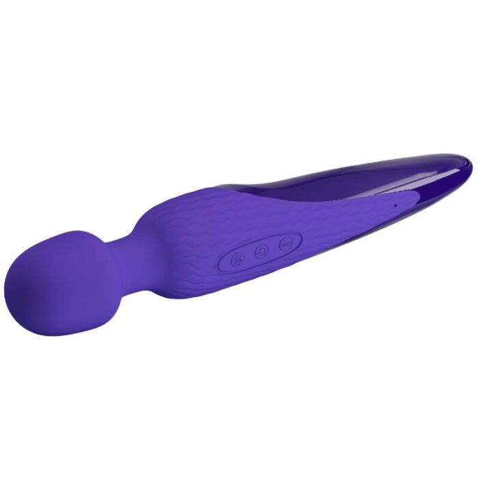 PRETTY LOVE - ANTONY YOUTH VIBRADOR WAND EFECTO CALOR VIOLETA - CandyHot - Foto 3