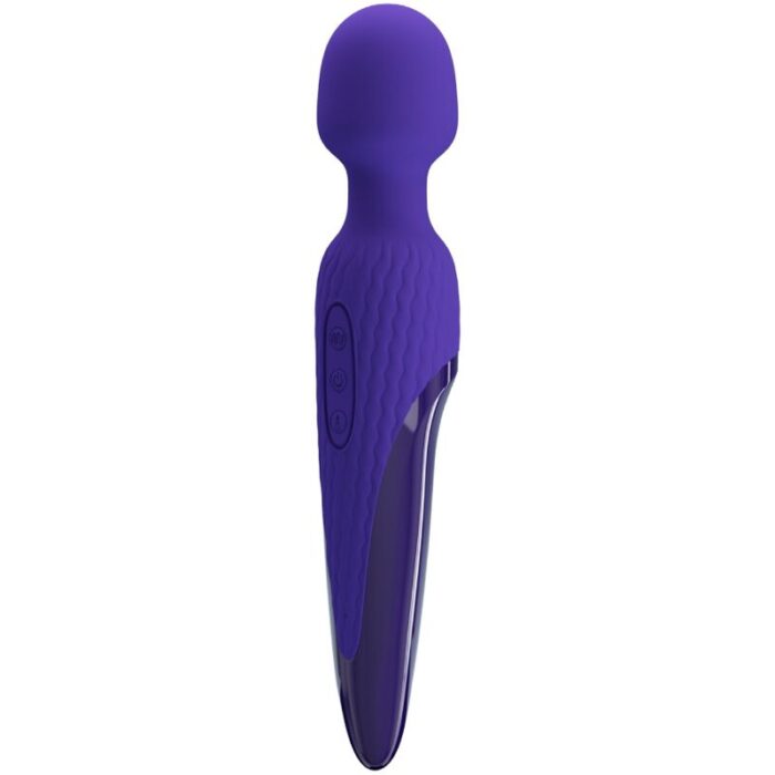 PRETTY LOVE - ANTONY YOUTH VIBRADOR WAND EFECTO CALOR VIOLETA - CandyHot - Foto 1