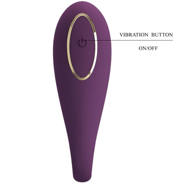 PRETTY LOVE - AUGUST VIBRADOR DOBLE PLACER APP REMOTE - CandyHot - Foto 5