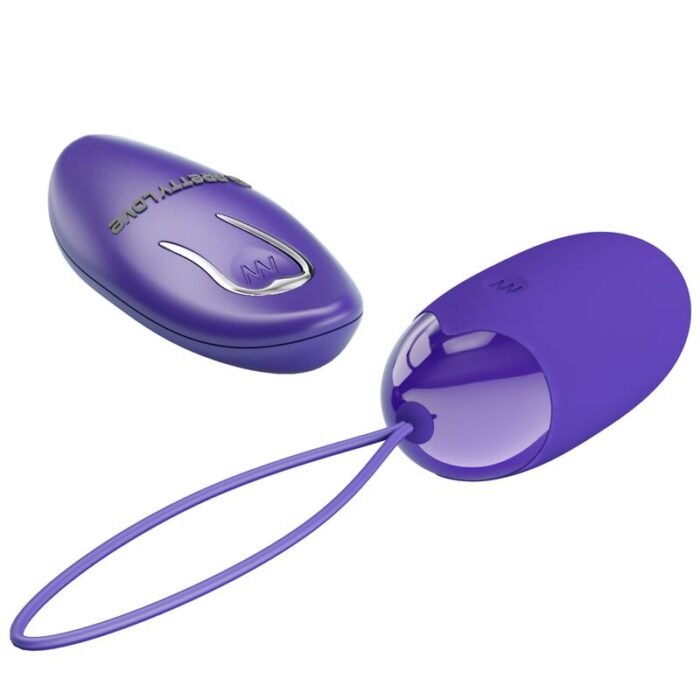 PRETTY LOVE - BERGER YOUTH HUEVO VIBRADOR CONTROL REMOTO VIOLETA - CandyHot - Foto 2