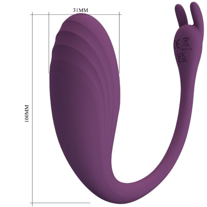 PRETTY LOVE - CATALINA VIBRADOR APP CONTROL REMOTO LILA - CandyHot - Foto 6