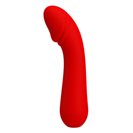 PRETTY LOVE - CETUS VIBRADOR RECARGABLE ROJO - CandyHot - Foto 2