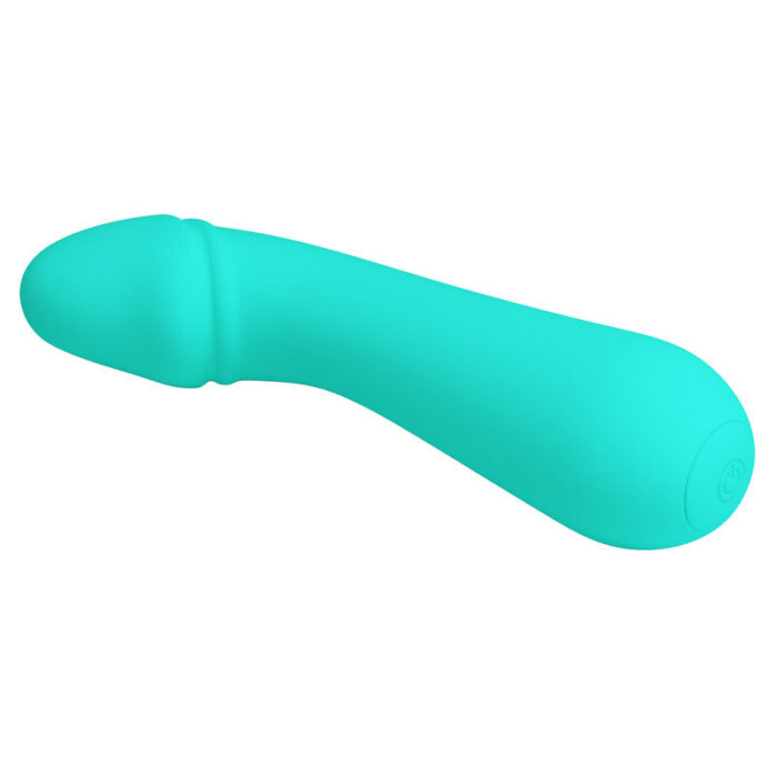 PRETTY LOVE - CETUS VIBRADOR RECARGABLE VERDE AGUA - CandyHot - Foto 4