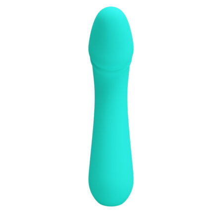 PRETTY LOVE - CETUS VIBRADOR RECARGABLE VERDE AGUA - CandyHot - Foto 1