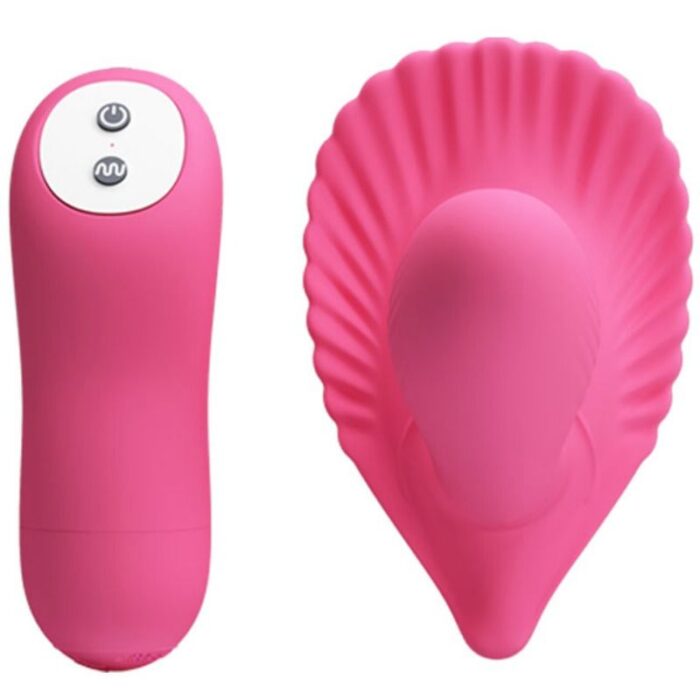 PRETTY LOVE - CONCHA ESTIMULADORA CONTROL REMOTO - CandyHot - Foto 4