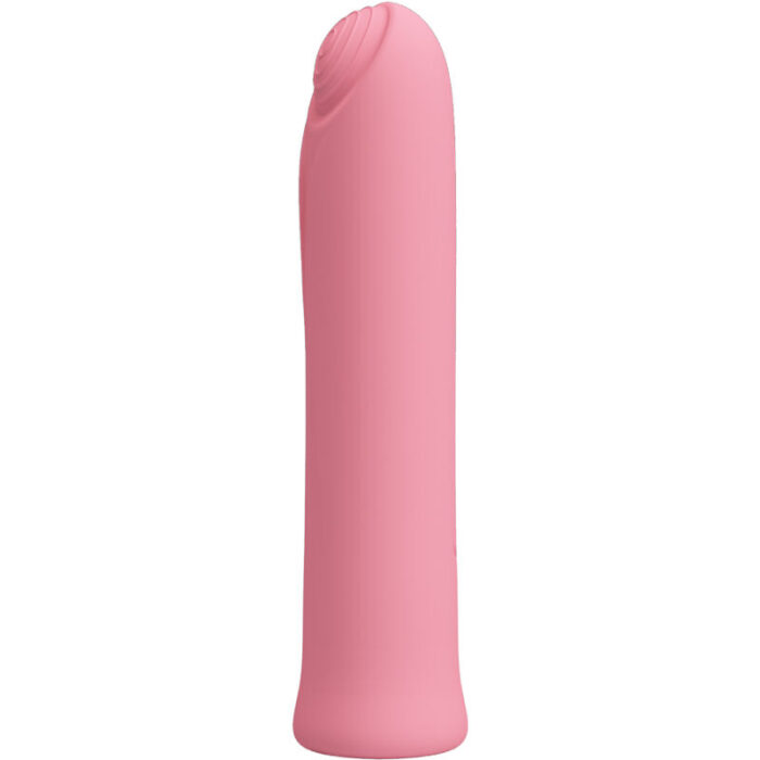 PRETTY LOVE - CURTIS MINI VIBRADOR SUPER POWER 12 VIBRACIONES SILICONA ROSA - CandyHot - Foto 2