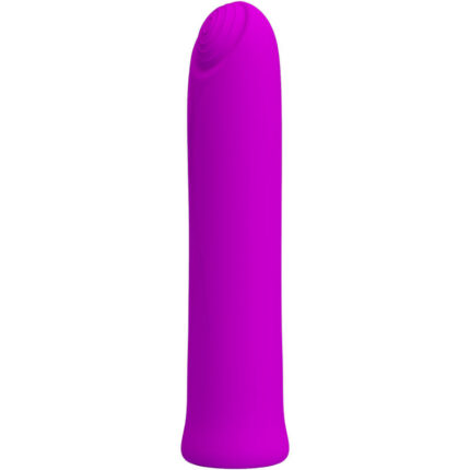 PRETTY LOVE - CURTIS MINI VIBRADOR SUPER POWER 12 VIBRACIONES SILICONA VIOLETA - CandyHot - Foto 2
