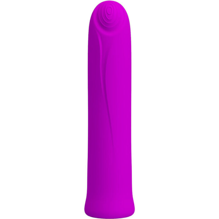 PRETTY LOVE - CURTIS MINI VIBRADOR SUPER POWER 12 VIBRACIONES SILICONA VIOLETA - CandyHot - Foto 1