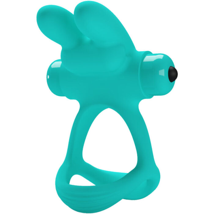 PRETTY LOVE - DANTE ANILLO VIBRADOR RABBIT VERDE - CandyHot - Foto 1
