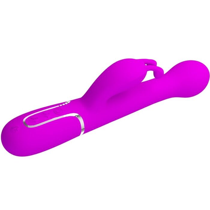 PRETTY LOVE - DEJON VIBRADOR RABBIT 3 EN 1 MULTIFUNCIÓN VIOLETA - CandyHot - Foto 3
