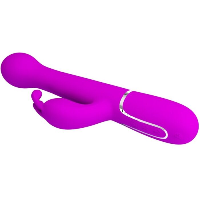 PRETTY LOVE - DEJON VIBRADOR RABBIT 3 EN 1 MULTIFUNCIÓN VIOLETA - CandyHot - Foto 4