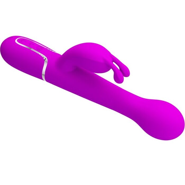 PRETTY LOVE - DEJON VIBRADOR RABBIT 3 EN 1 MULTIFUNCIÓN VIOLETA - CandyHot - Foto 5
