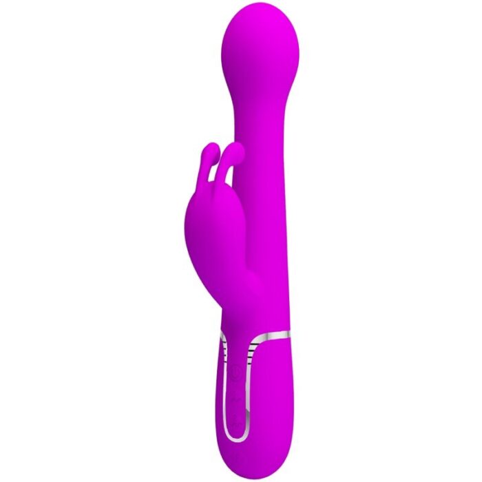 PRETTY LOVE - DEJON VIBRADOR RABBIT 3 EN 1 MULTIFUNCIÓN VIOLETA - CandyHot - Foto 1