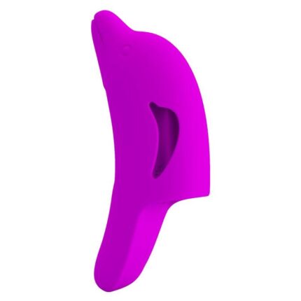 PRETTY LOVE - DELPHINI PODEROSO ESTIMULADOR DE DEDO MORADO - CandyHot - Foto 2