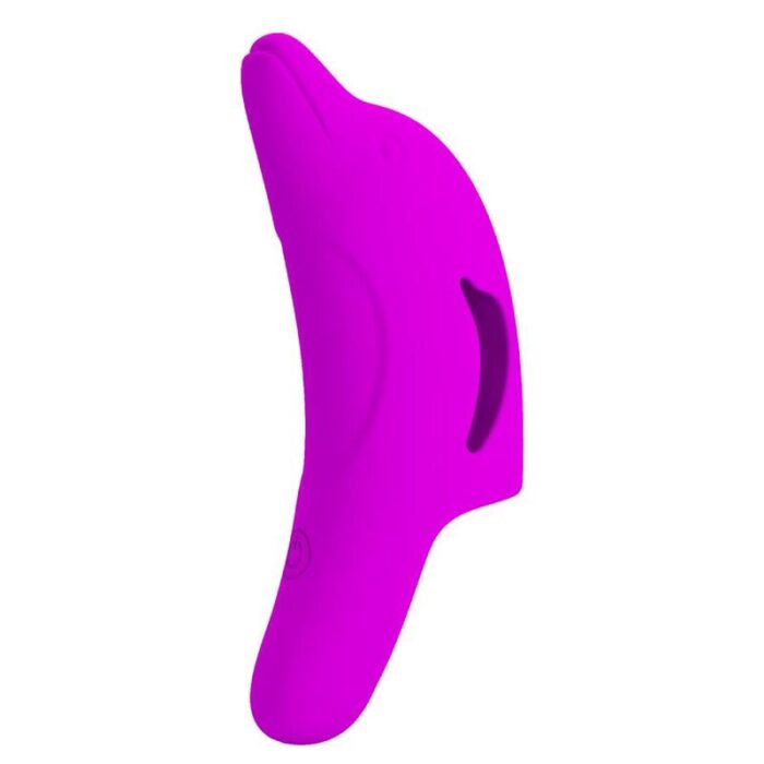 PRETTY LOVE - DELPHINI PODEROSO ESTIMULADOR DE DEDO MORADO - CandyHot - Foto 3