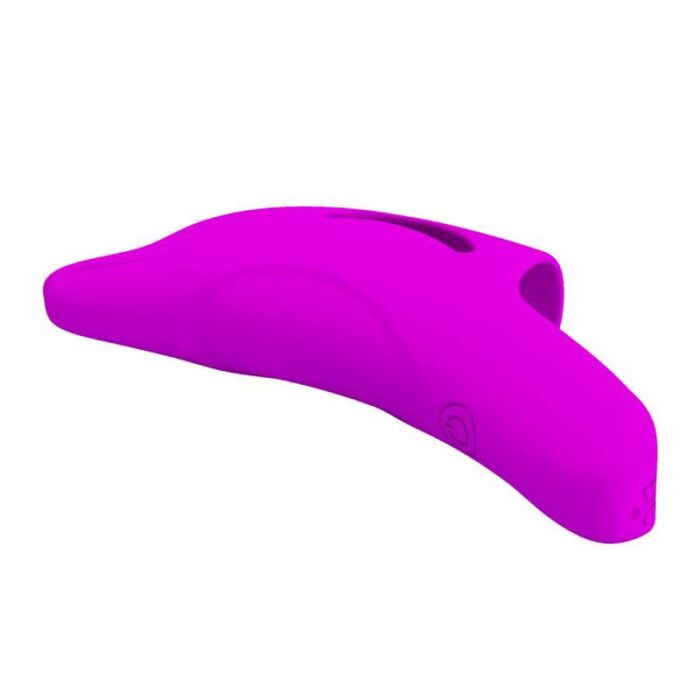 PRETTY LOVE - DELPHINI PODEROSO ESTIMULADOR DE DEDO MORADO - CandyHot - Foto 5