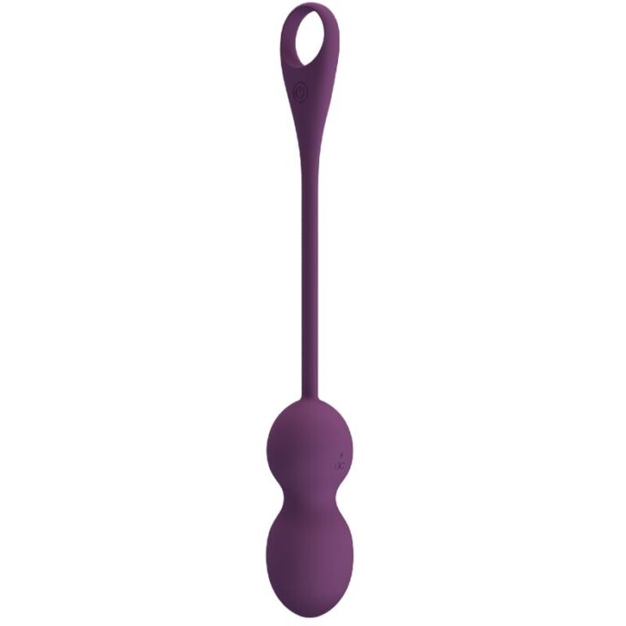 PRETTY LOVE - ELVIRA KEGEL BALLS APP CONTROL REMOTO MORADO - CandyHot - Foto 2