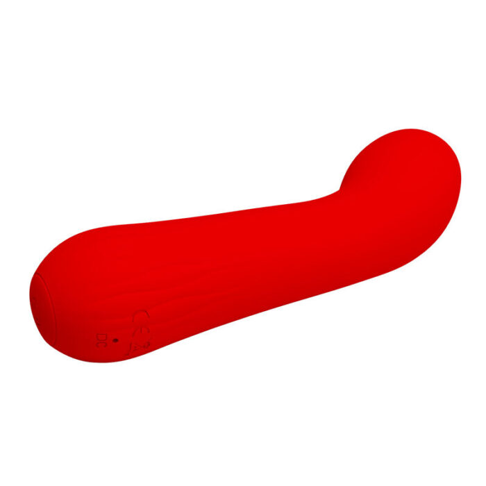 PRETTY LOVE - FAUN VIBRADOR RECARGABLE ROJO - CandyHot - Foto 3